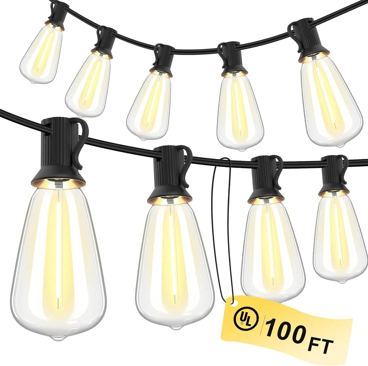 150FT LED Outdoor Waterproof Patio Patio Lights