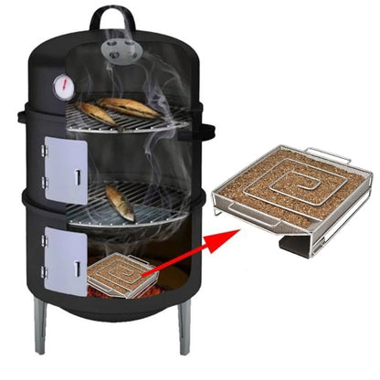 BBQ Smoked Sawdust Wood Chips-125-500g- Apple- Cherry Oak- Hickory-Alder Beech Smoking Fruit Wood Pieces for Smoker Fumigation Box