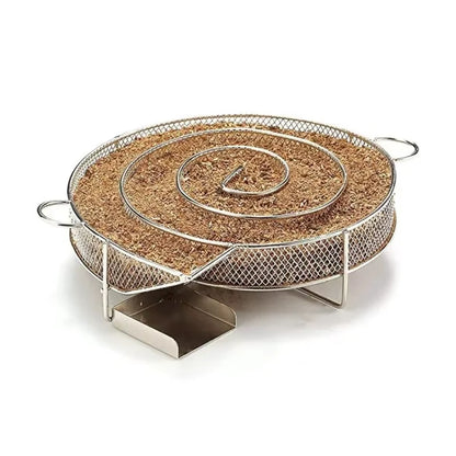 BBQ Cold Smoke Generator Set – Stainless Steel Smoke Rack for Wood Dust Outdoor Smoking