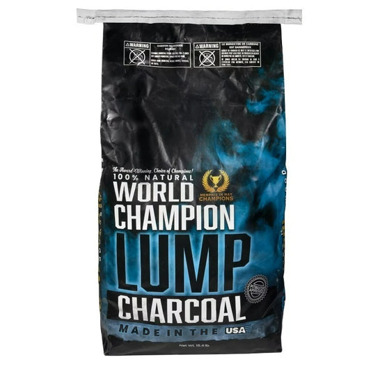 Lump Charcoal, Single Sourced for Heat & Smoke Consistency, 15.4 lbs
