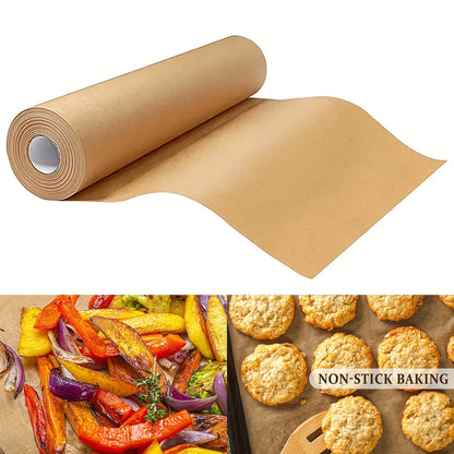 20m Non-Stick Parchment Paper Baking Sheets Precut Liners for Oven Air Fryer Grilling Mat Bread Cookies Kitchen Baking