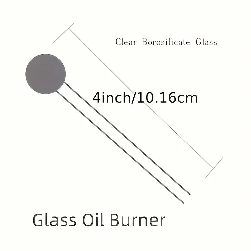 7-Piece 4-Inch Borosilicate Glass Pipes – Reusable Clear/Colored Tubes with Puff End