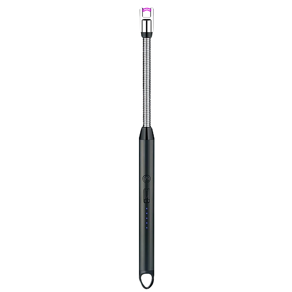 1/2/5-Piece USB Rechargeable Electric Lighter – Windproof Flameless Arc Lighter for BBQ, Kitchen, Candles & Camping