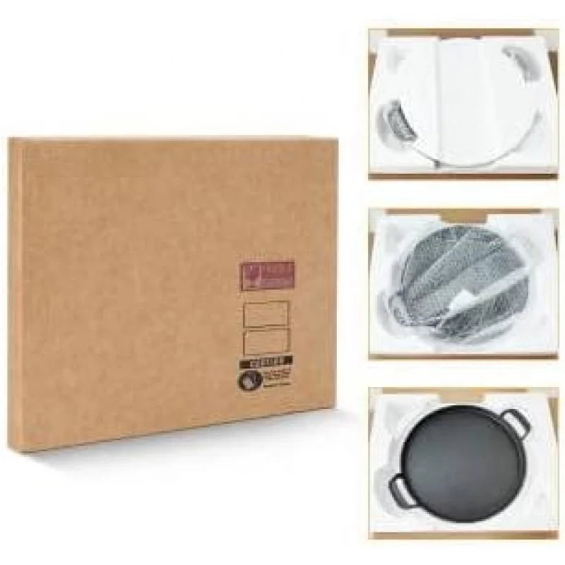 Gourmet BBQ System Cast Iron Griddle Pan for 22.5" Weber Kettle Charcoal Grill & Smokers