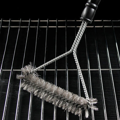 BBQ Grill Brush – Stainless Steel Bristle Cleaner for Non-Stick Grills & Accessories
