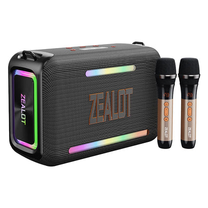 ZEALOT S95 120W Waterproof Portable Bluetooth Speaker, Outdoor Boombox with Subwoofer & Triple Passive Radiators for Deep Bass