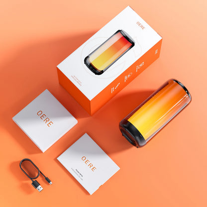 QERE Bluetooth Speaker, 10W Hi-Res Audio, Portable HiFi, IPX5 Waterproof, Multiple Connection Modes
