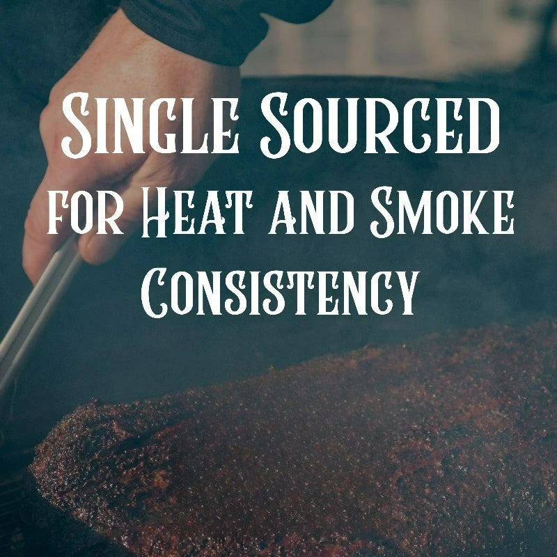 Lump Charcoal, Single Sourced for Heat & Smoke Consistency, 15.4 lbs