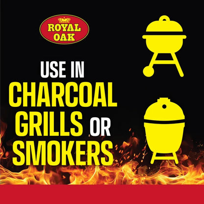 Premium 100% Natural Hardwood Lump Charcoal for Grilling BBQ Smoking 15.4 lbs