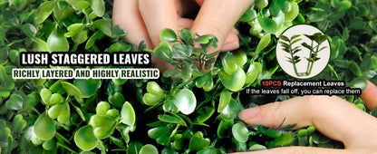 24/36/48in high Decorative Plants Green Plastic PE 1/2pcs Artificial Boxwood Tower Topiary Spiral Artificial Plant.